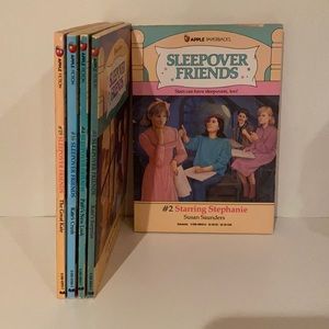 Collection of Sleepover Friends books